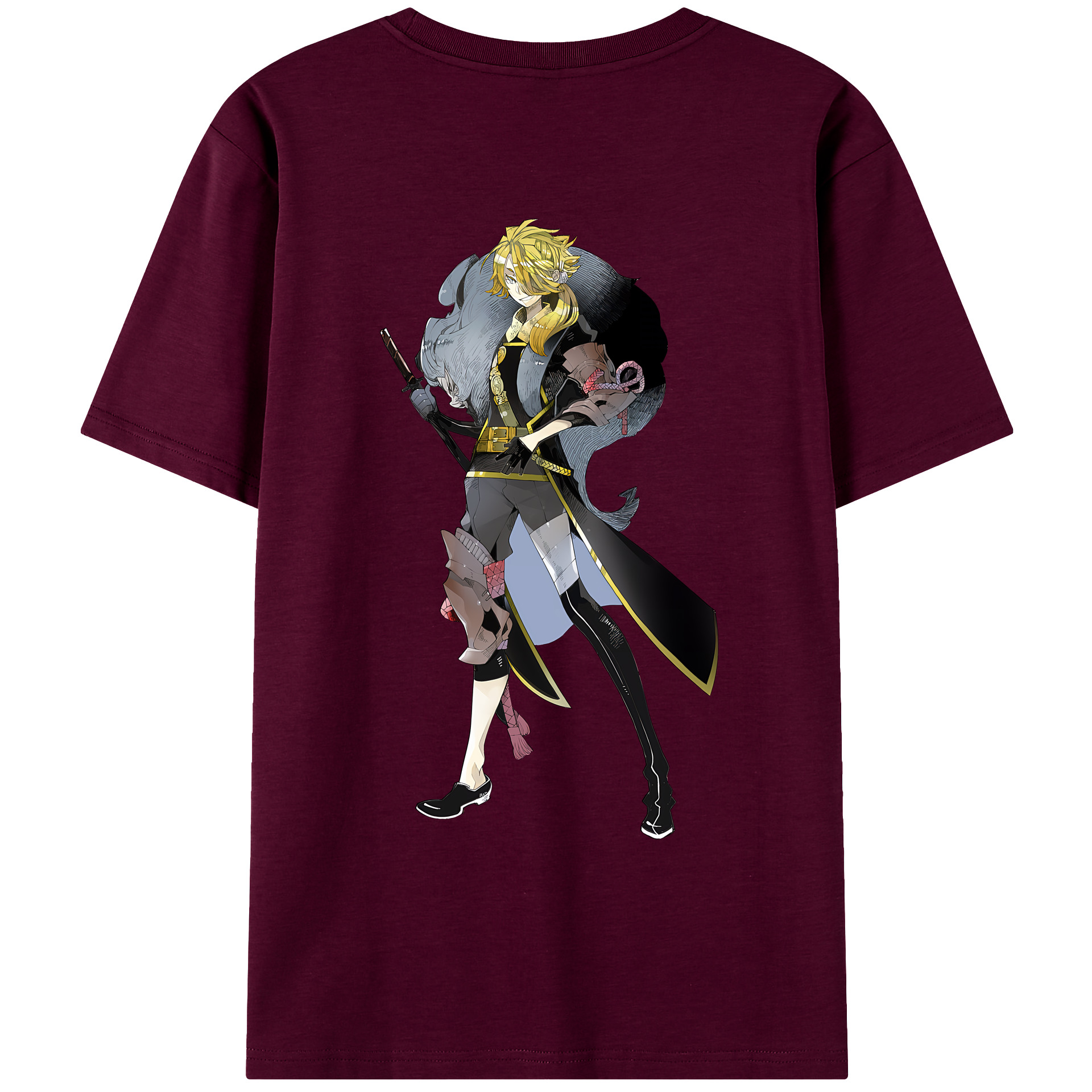 （画像用） 刀剣乱舞 Touken Ranbu レディース半袖Tシャツ(バックプリント)